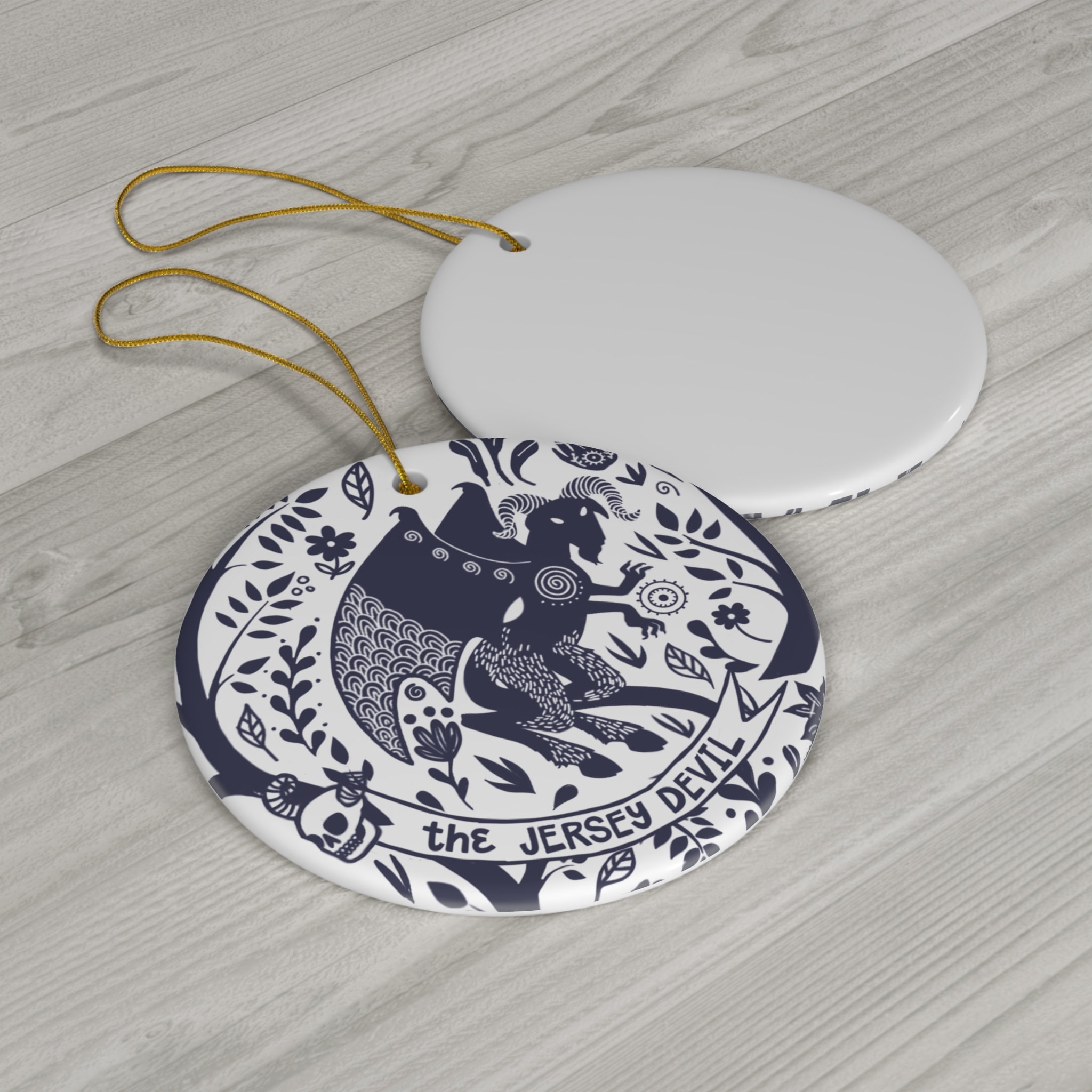 Ceramic Ornament the Jersey Devil
