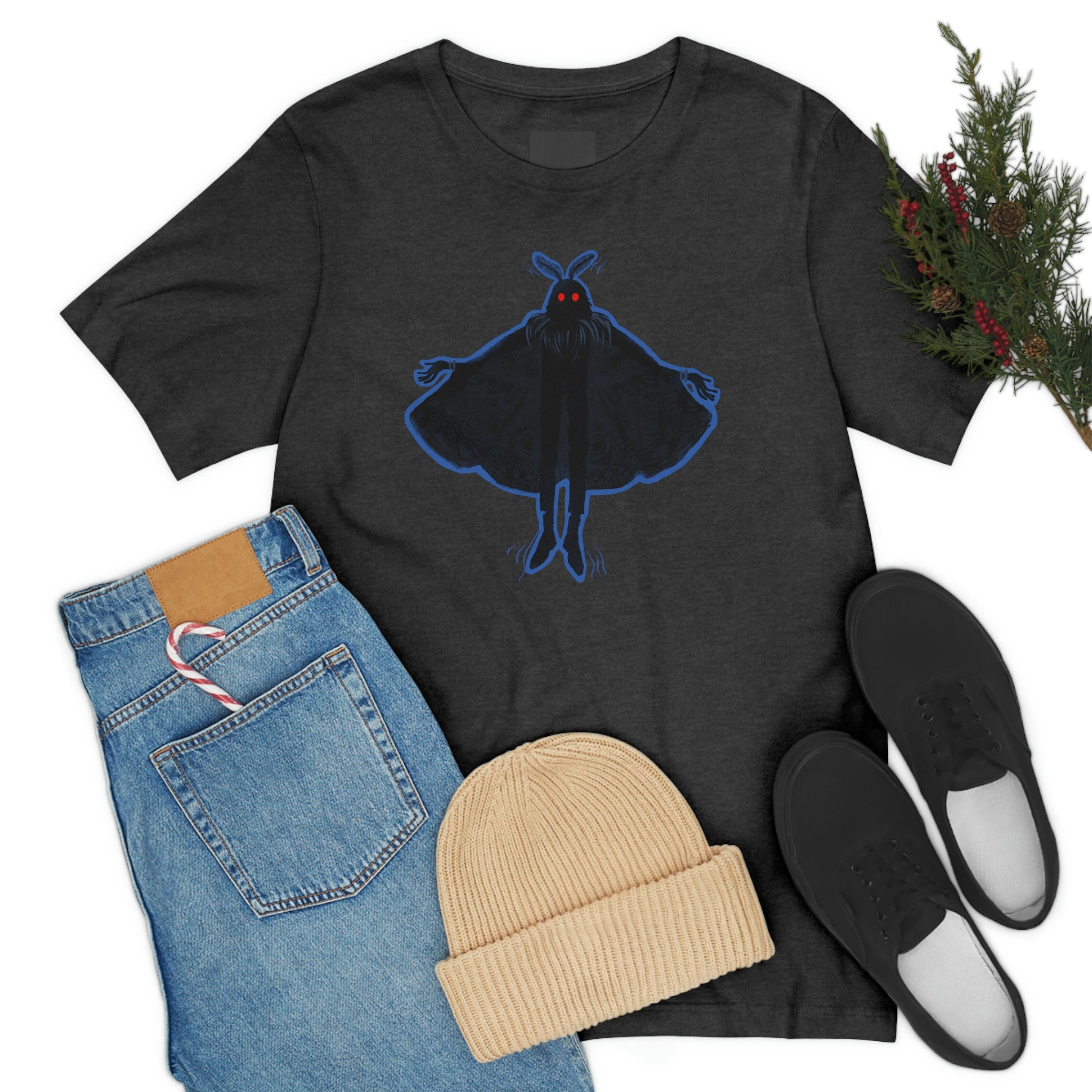 Mothman T-Shirt Cryptid T-Shirt Spooky