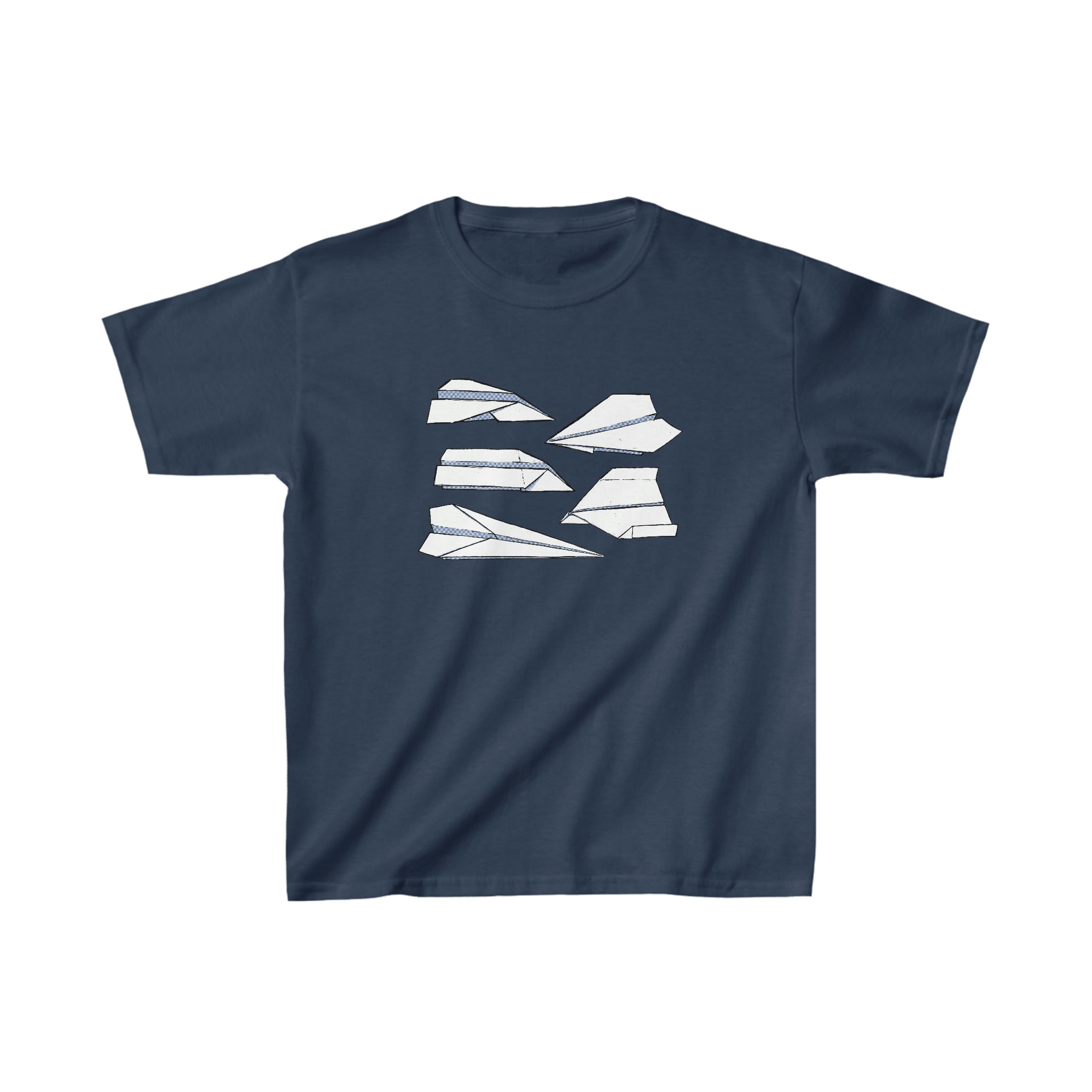 Paper Airplane Kids Heavy Cotton Tee